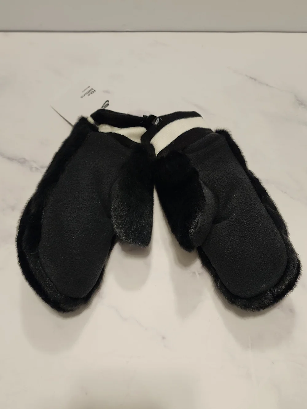 Nike black faux
